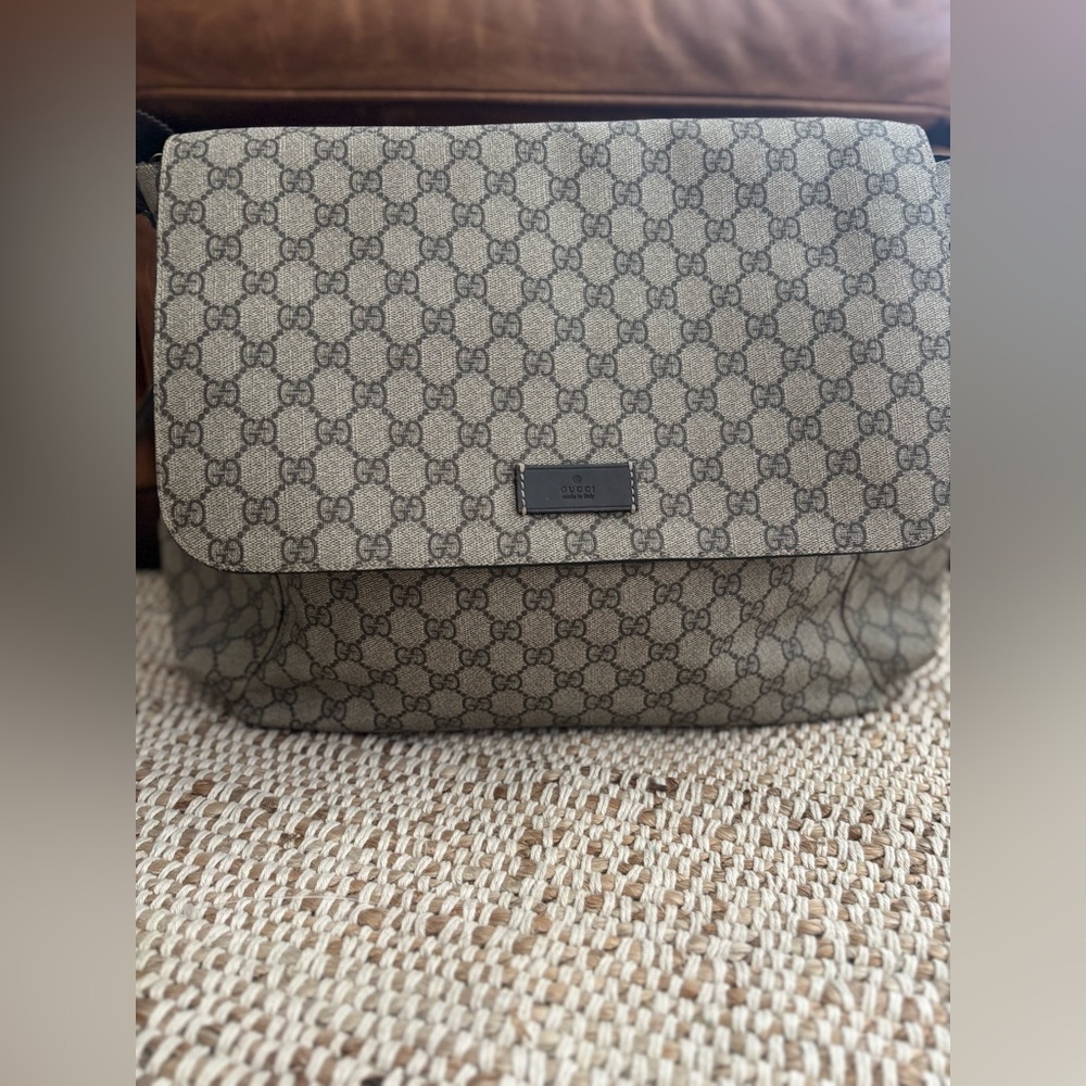 Gucci Beige Monogram Tote